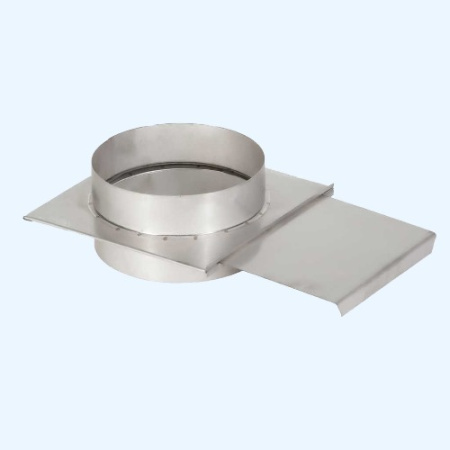 Шибер оцинкованный (задвижка) 80 Ц